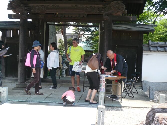 昨年の一幕（宝泉寺）