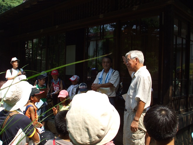 子ども日野宿発見隊-有山家 2010-07-24