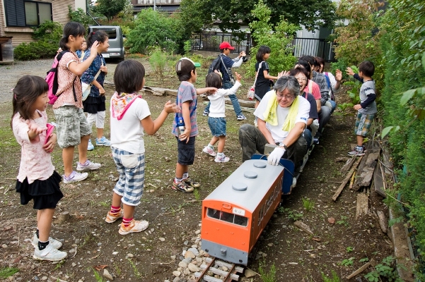 子ども日野宿発見隊-滝瀬製作所 2010-10-02