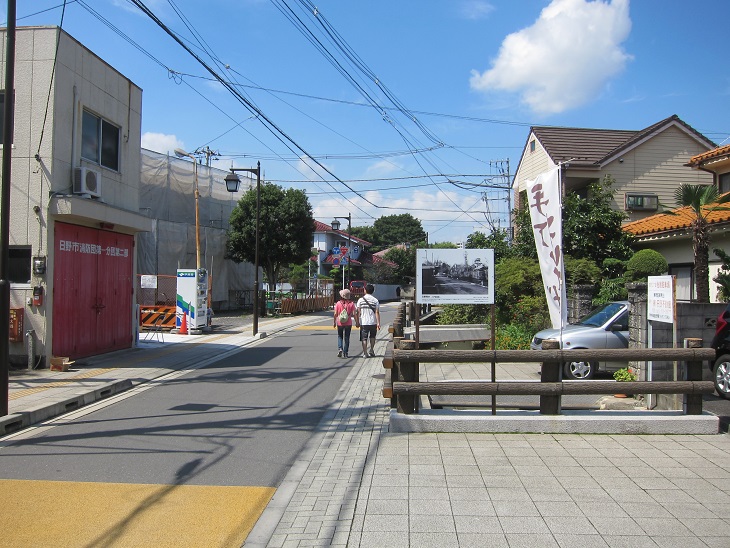 用水橋上 ‐一小正門前‐