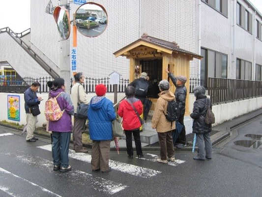 北原のとんがらし地蔵尊 10月に新お堂が完成